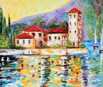 コモ湖 イタリア 地中海 エーゲ海 Oil Paintings